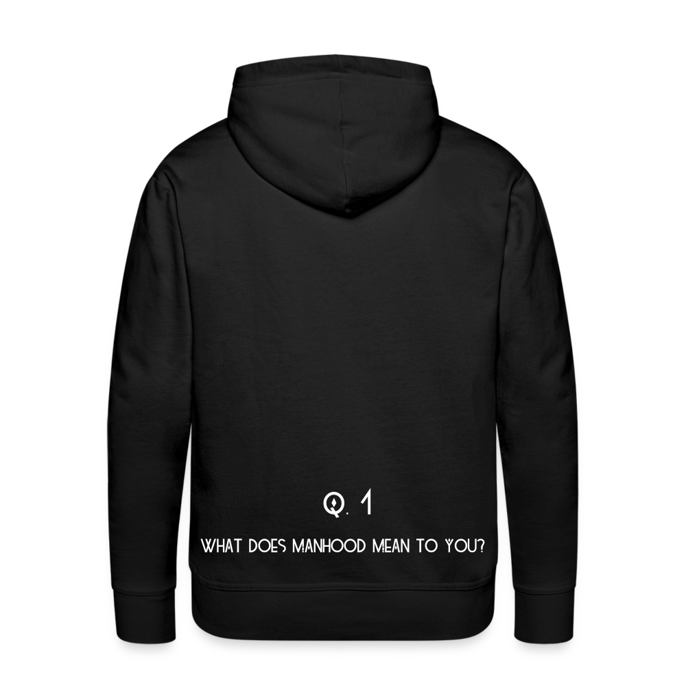 Q1. Men’s Premium Hoodie - black