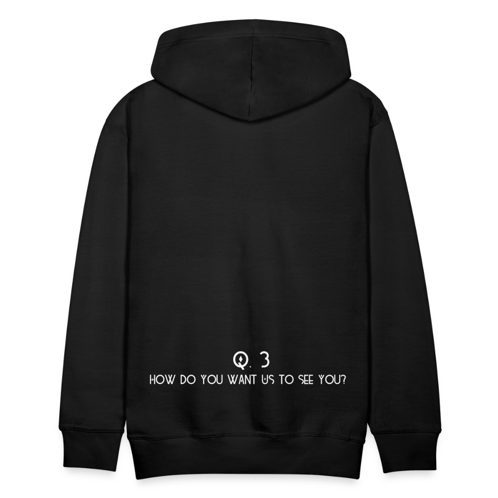 Q3. Men’s Premium Hoodie - black