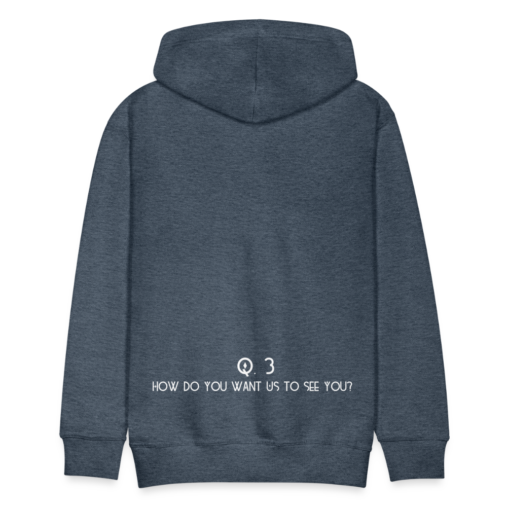 Q3. Men’s Premium Hoodie - heather denim
