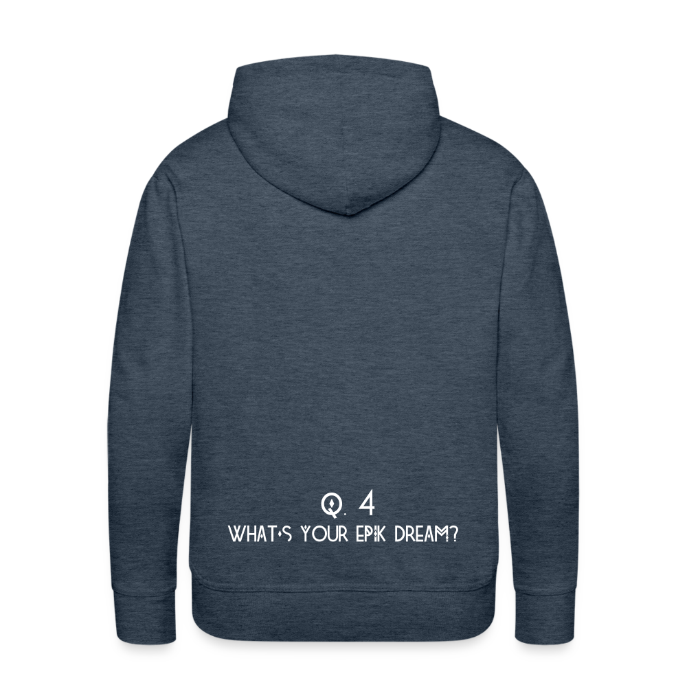 Q4 Men’s Premium Hoodie - heather denim