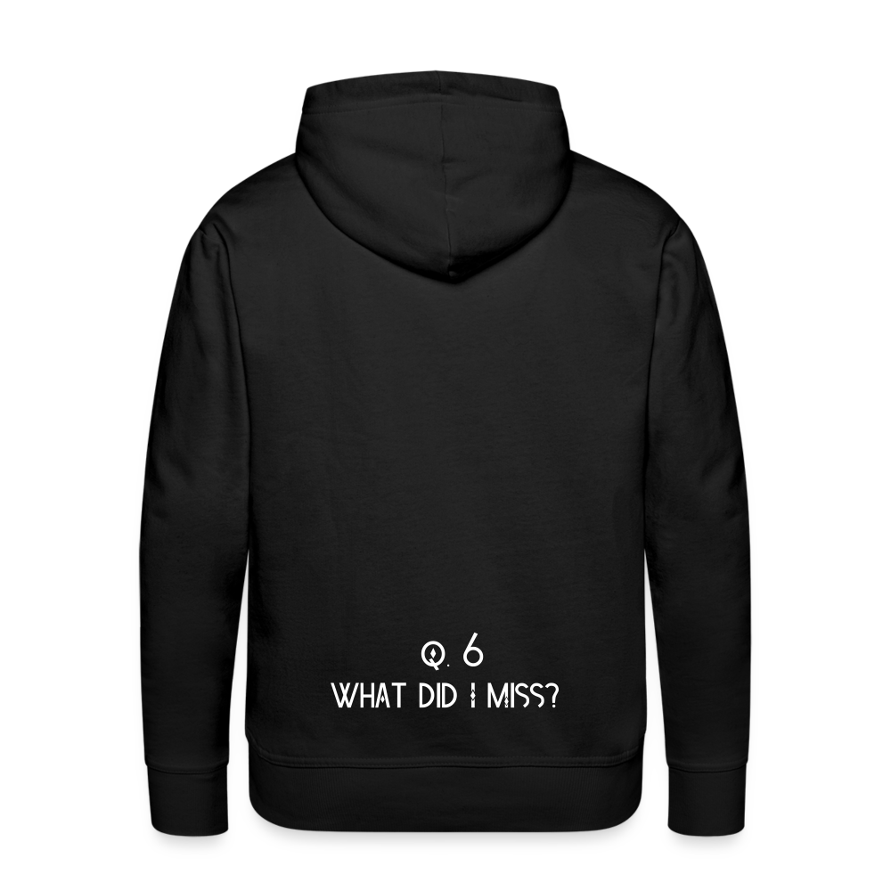 Q6 Men’s Premium Hoodie - black