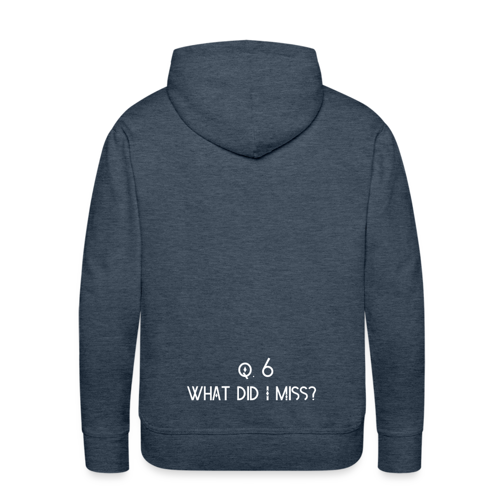 Q6 Men’s Premium Hoodie - heather denim