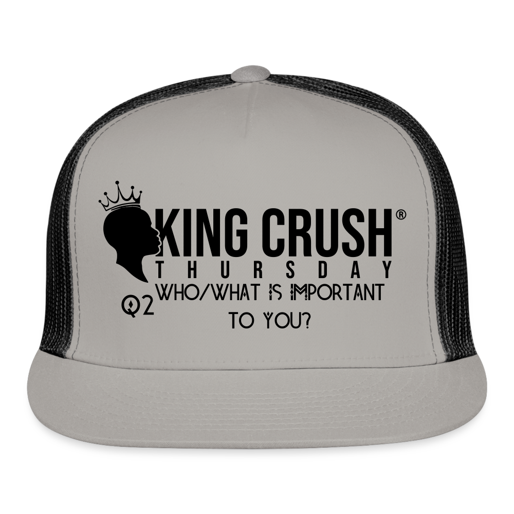 Q2 - Trucker Cap - gray/black