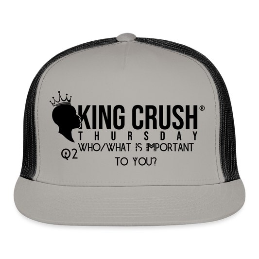 Q2 - Trucker Cap - gray/black
