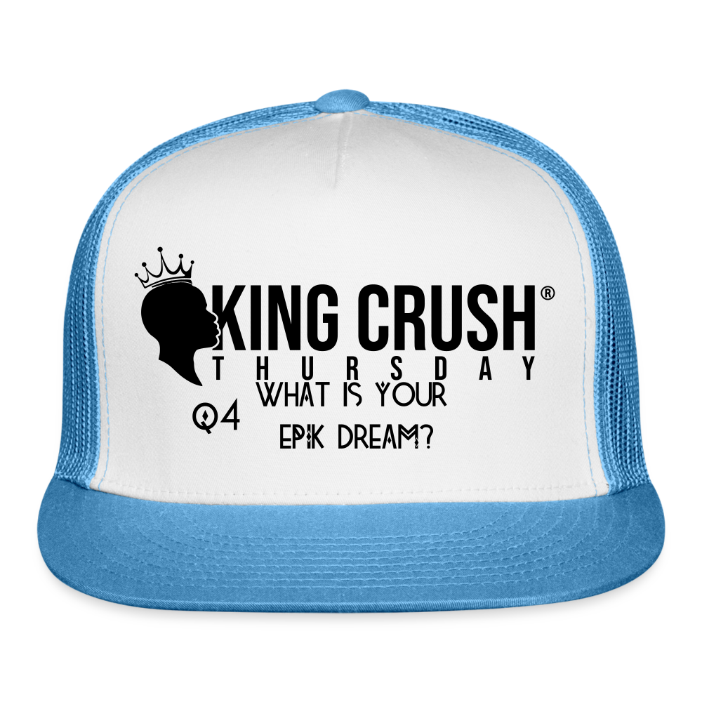 Q4 - Trucker Cap - white/blue