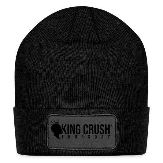 Patch Beanie - black