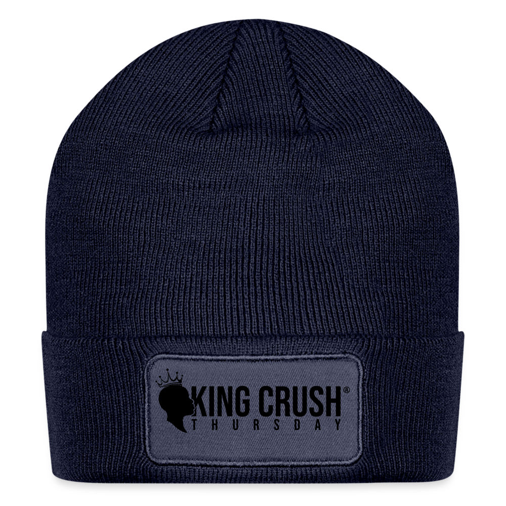Patch Beanie - navy